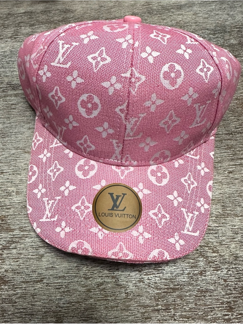 Pink Monogram Baseball Cap NWT - Picture 3 of 12